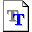 El ejecutable muestra el icono del tipo de letra True-Type.